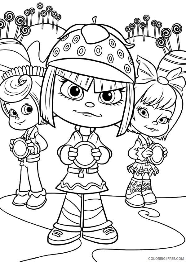 Wreck It Ralph Coloring Pages TV Film Wreck it Ralph Printable 2020 11820 Coloring4free