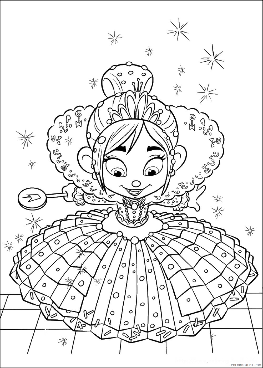 Wreck It Ralph Coloring Pages TV Film ralph_cl_02 Printable 2020 11789 Coloring4free
