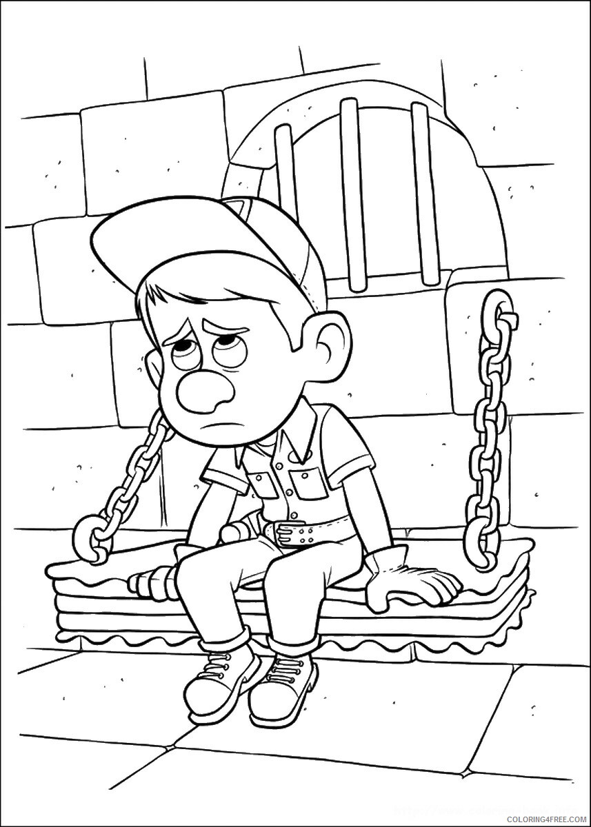 Wreck It Ralph Coloring Pages TV Film ralph_cl_07 Printable 2020 11794 Coloring4free