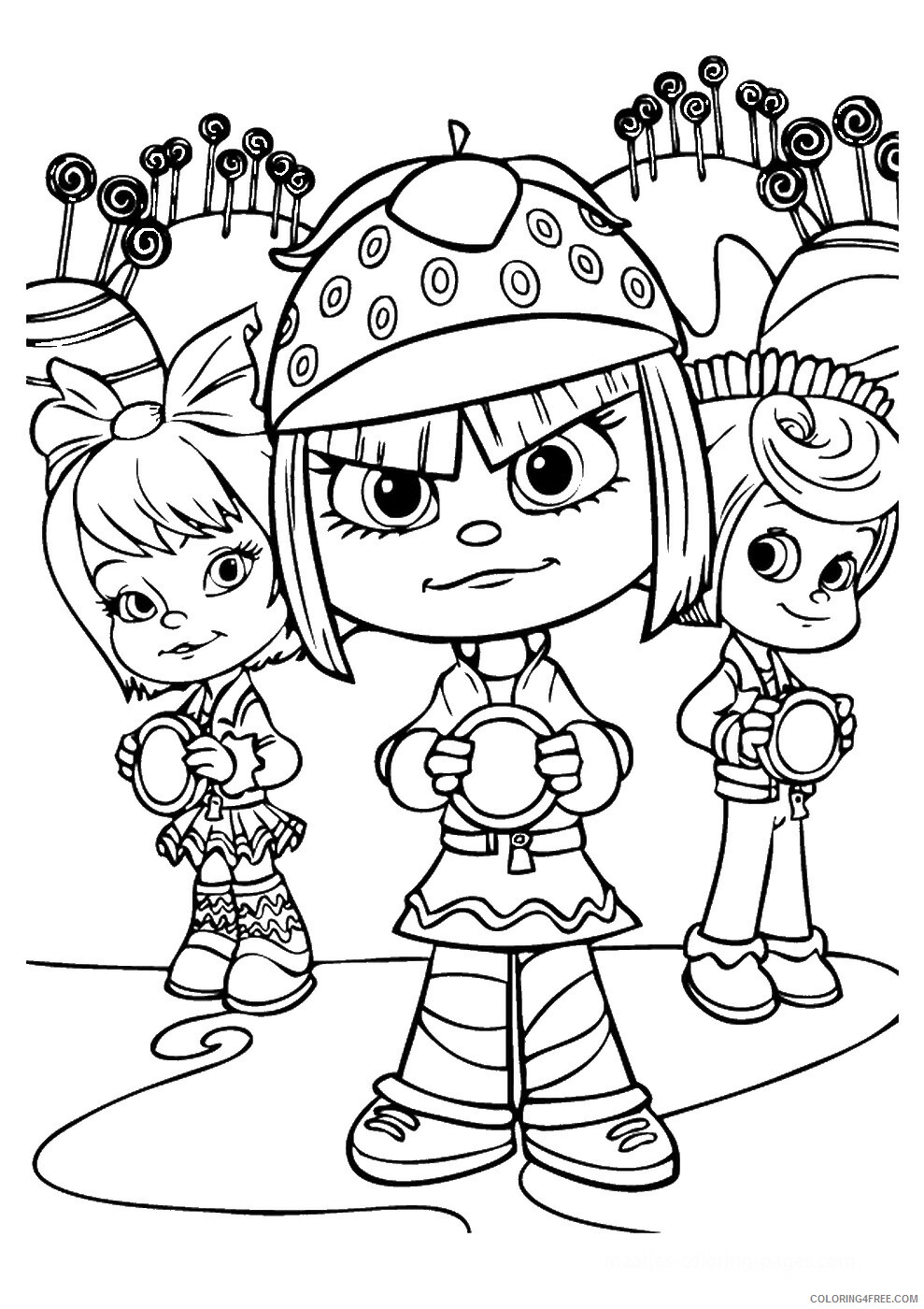 Wreck It Ralph Coloring Pages TV Film ralph_cl_35 Printable 2020 11817 Coloring4free
