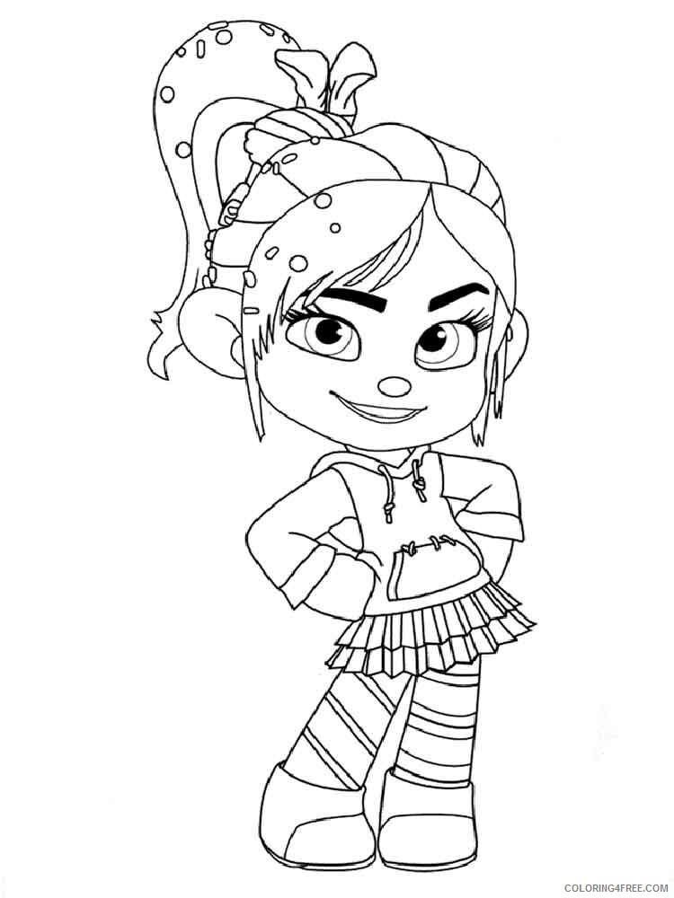 Wreck It Ralph Coloring Pages TV Film wreck it ralph 1 Printable 2020 11823 Coloring4free