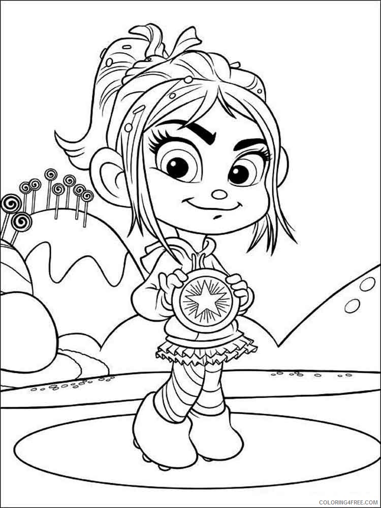 Wreck It Ralph Coloring Pages TV Film wreck it ralph 12 Printable 2020 11826 Coloring4free