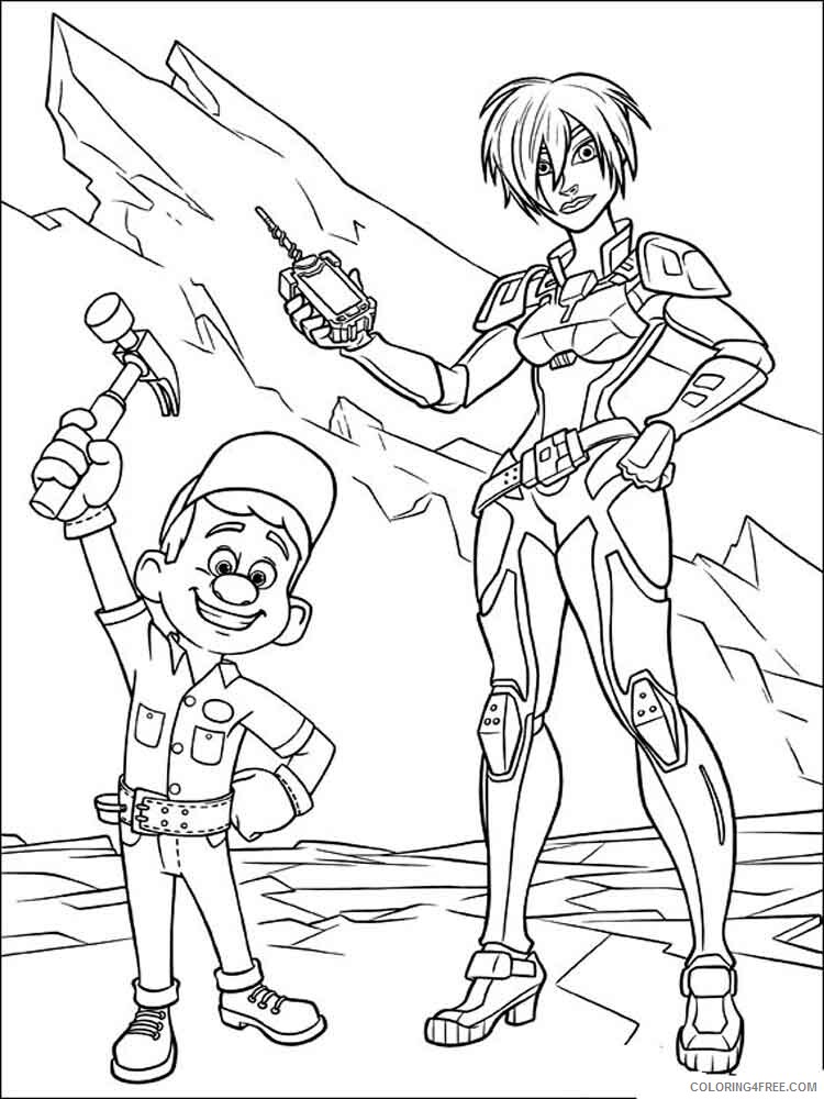 Wreck It Ralph Coloring Pages TV Film wreck it ralph 14 Printable 2020 11828 Coloring4free