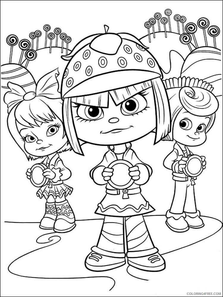 Wreck It Ralph Coloring Pages TV Film wreck it ralph 18 Printable 2020 11832 Coloring4free