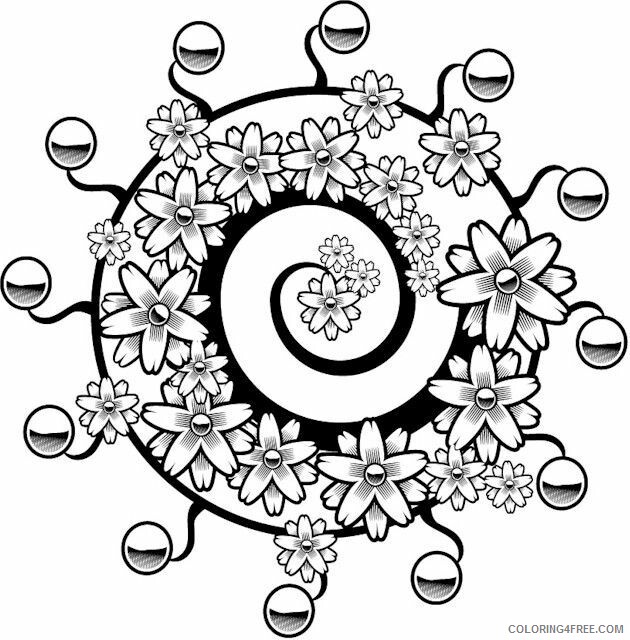 Zentangle Coloring Pages 9TzxL5zqc Printable 2020 004 Coloring4free