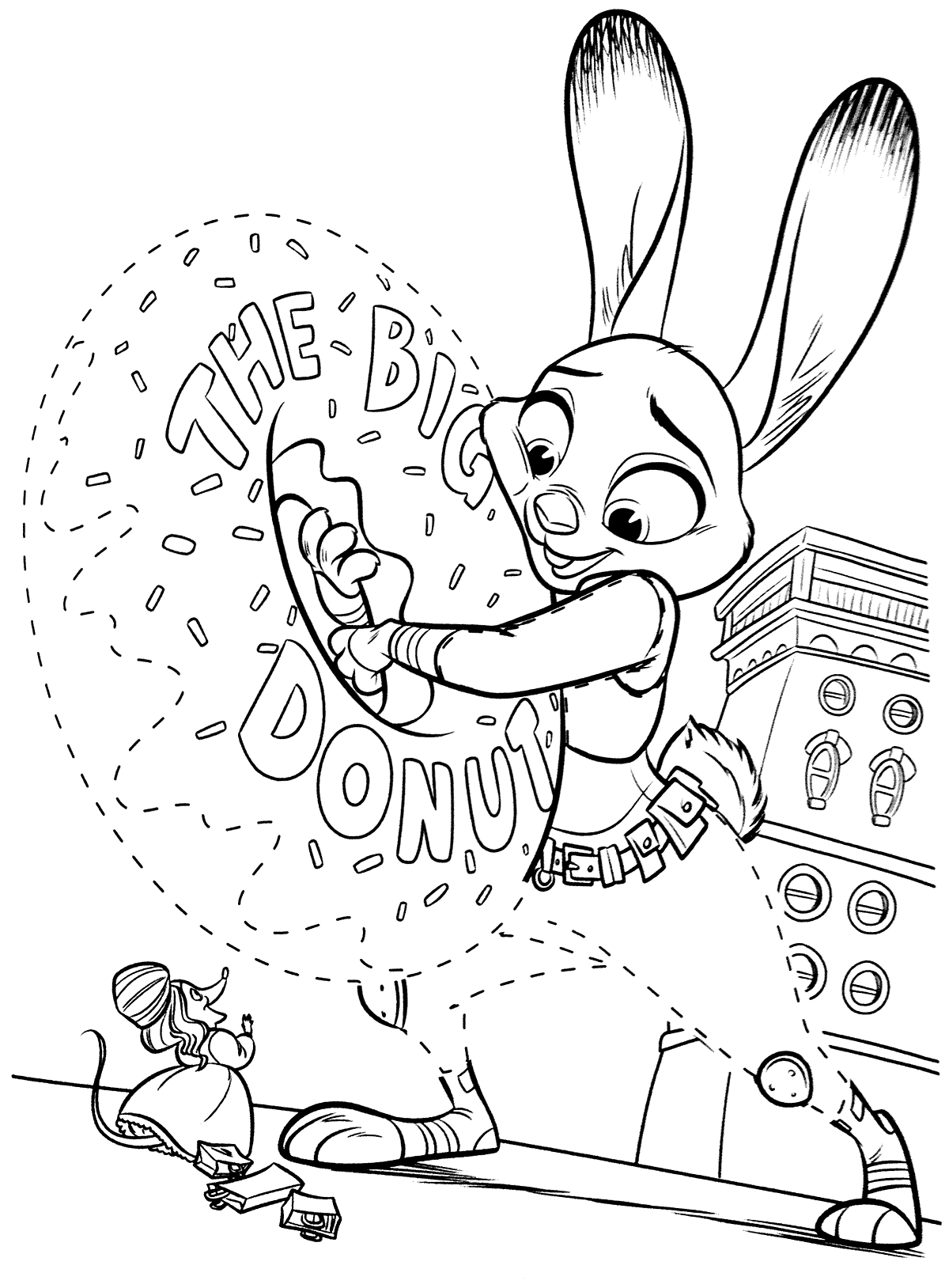 Zootopia Coloring Pages TV Film Download Zootopia Printable 2020 11974 Coloring4free