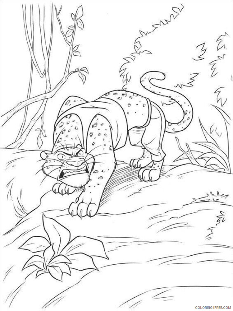 Zootopia Coloring Pages TV Film zootopia 12 Printable 2020 12012 Coloring4free