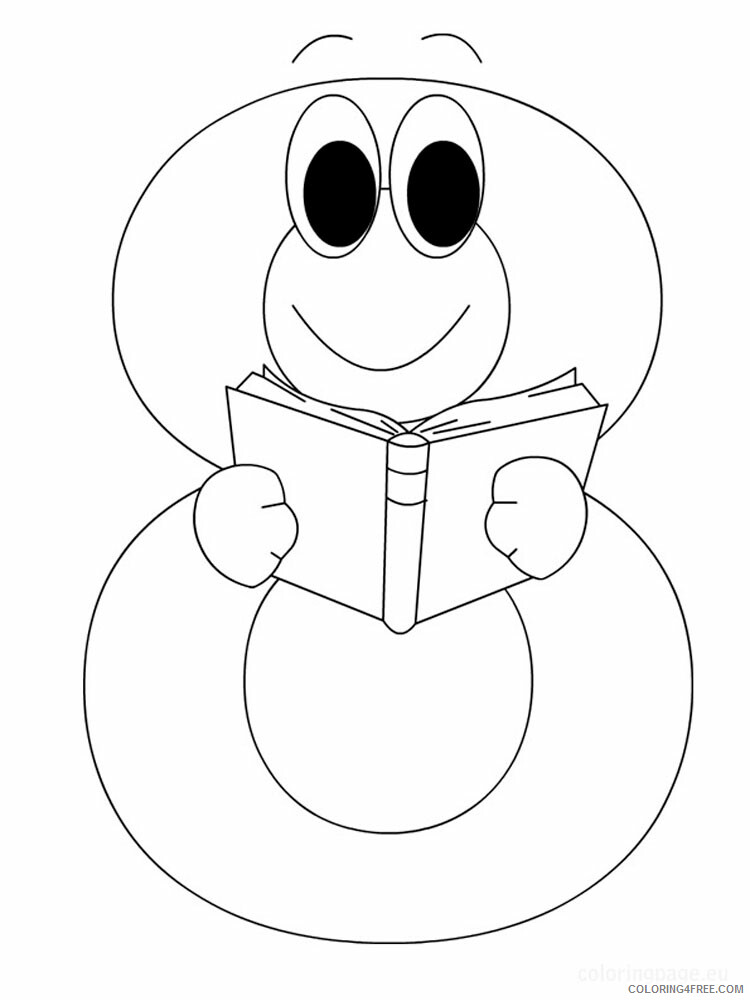 123 Number Coloring Pages Educational 123 number 30 Printable 2020 0011 Coloring4free