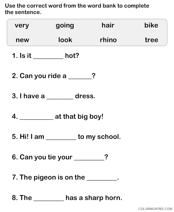 1st Grade Coloring Pages Educational English Worksheet Printable 2020 0044 Coloring4free