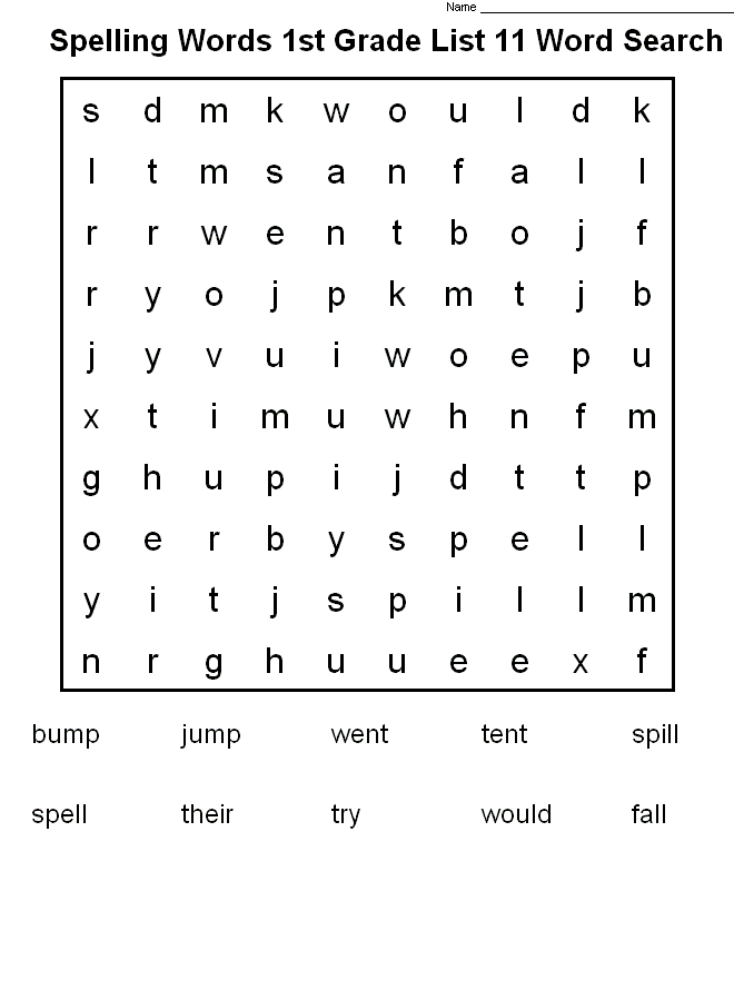 1st Grade Coloring Pages Educational Word Search Printable 2020 0070 Coloring4free