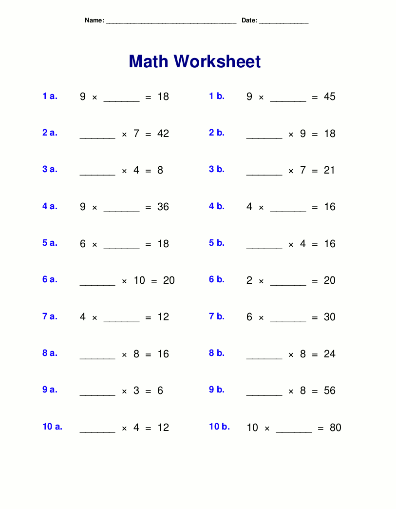 4th Grade Coloring Pages Educational Multiplication Worksheets 2020 0357 Coloring4free