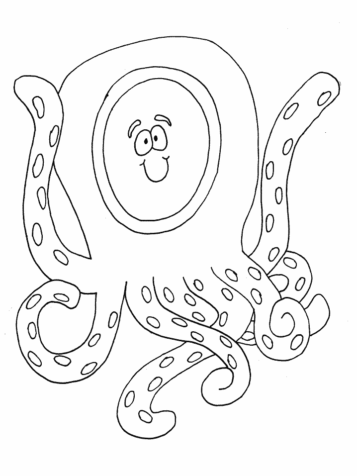 ABC Coloring Pages Educational o octopus Printable 2020 0447 Coloring4free