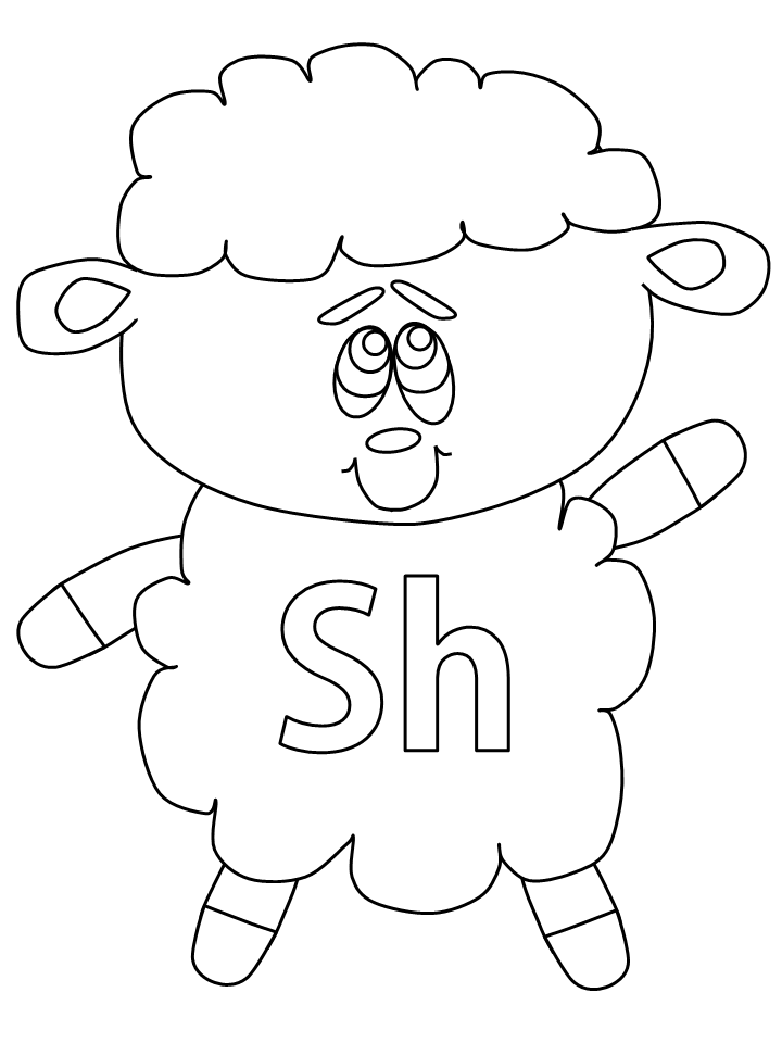 ABC Coloring Pages Educational sh Printable 2020 0484 Coloring4free