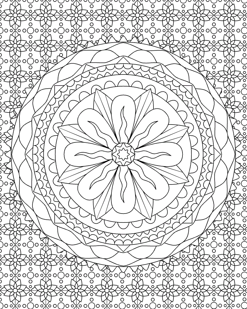 Abstract Coloring Pages Adult Abstract Pictures Printable 2020 038 Coloring4free