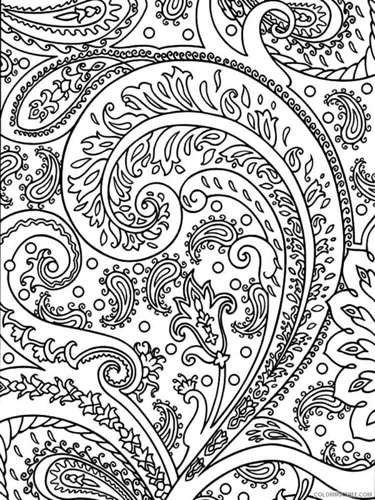 Abstract Coloring Pages Adult abstract adult 10 Printable 2020 010 ...