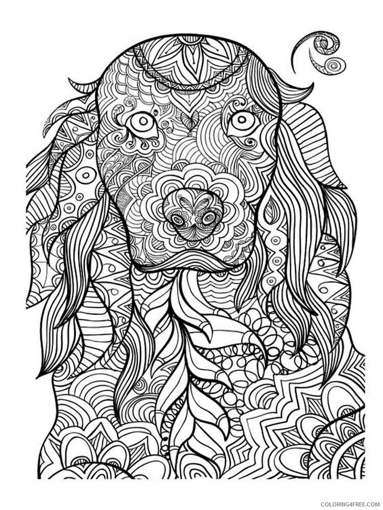 Adult Animals Coloring Pages adult animals 11 Printable 2020 088 Coloring4free