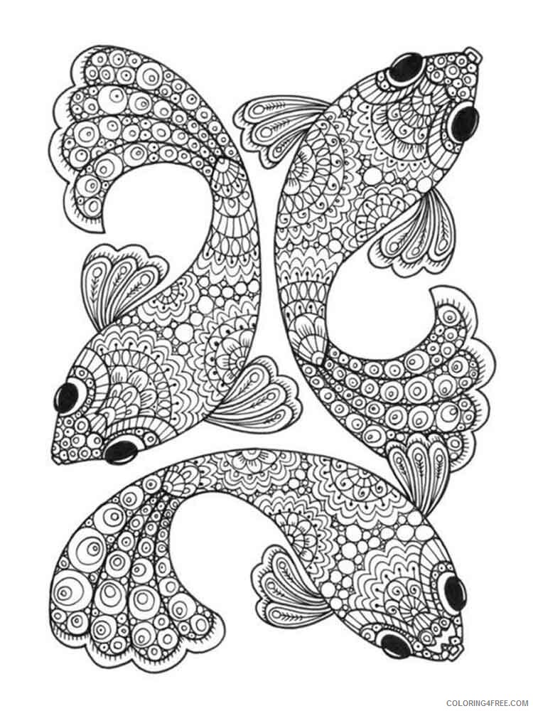 Adult Animals Coloring Pages adult animals 15 Printable 2020 091 Coloring4free