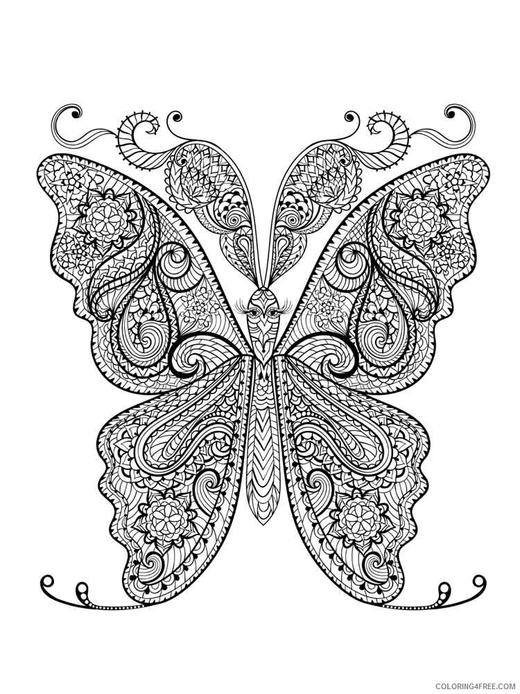 Adult Animals Coloring Pages adult animals 21 Printable 2020 098 Coloring4free