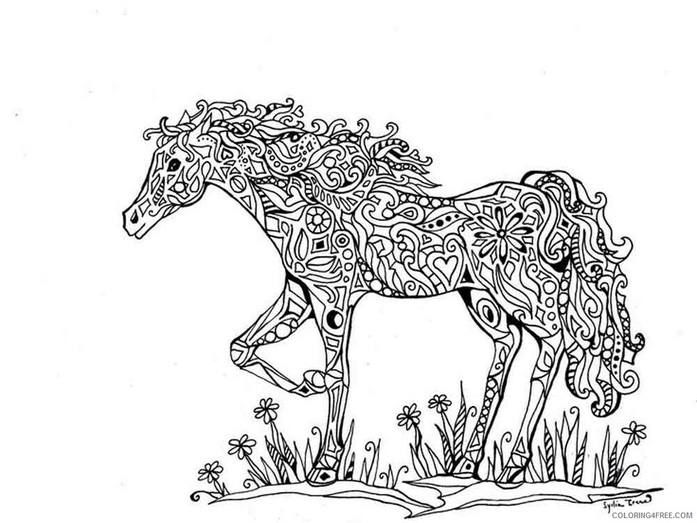 Adult Animals Coloring Pages adult animals 24 Printable 2020 101 Coloring4free