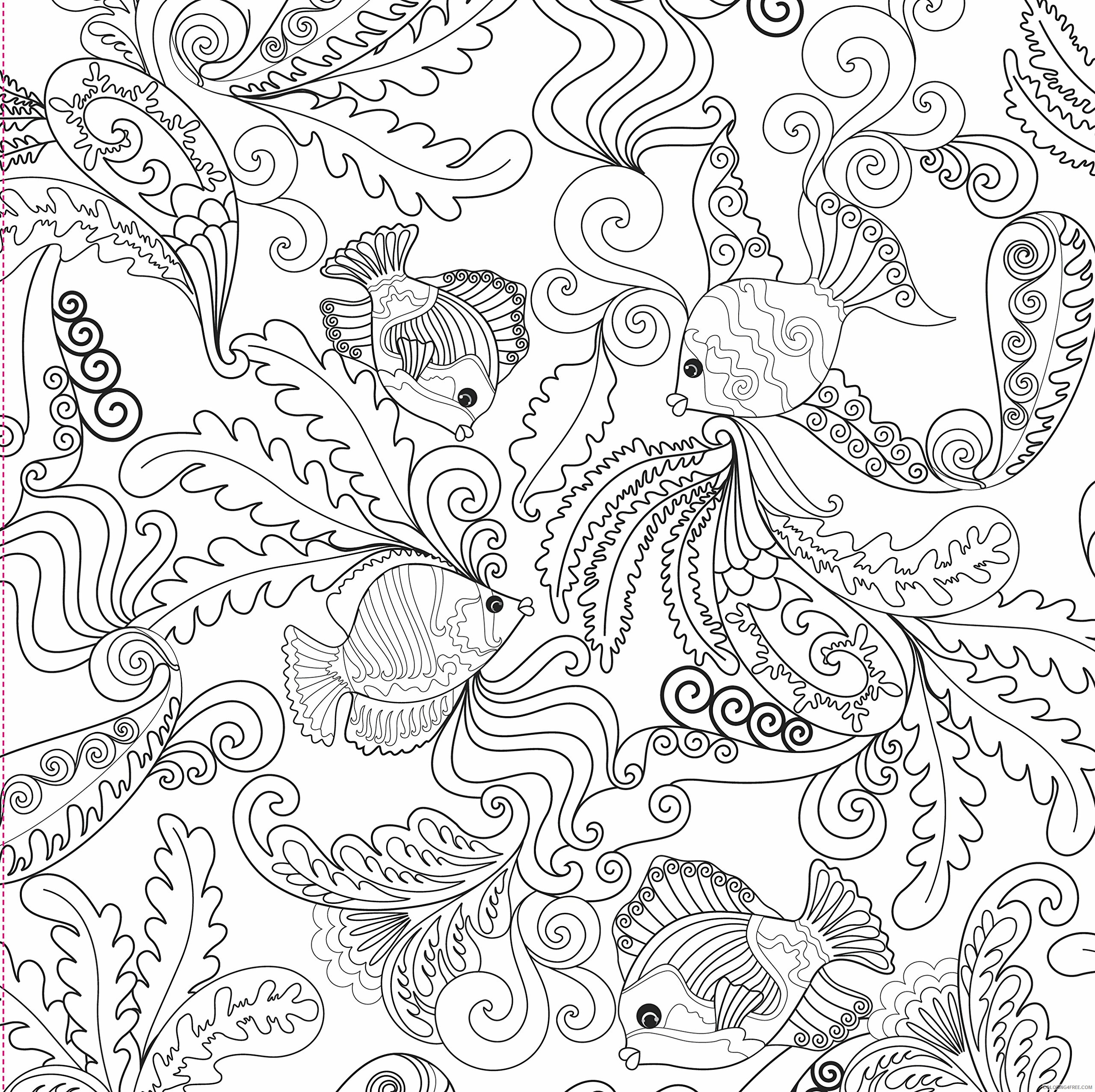 Adult Coloring Pages Ocean for Adults Printable 2020 048 Coloring4free