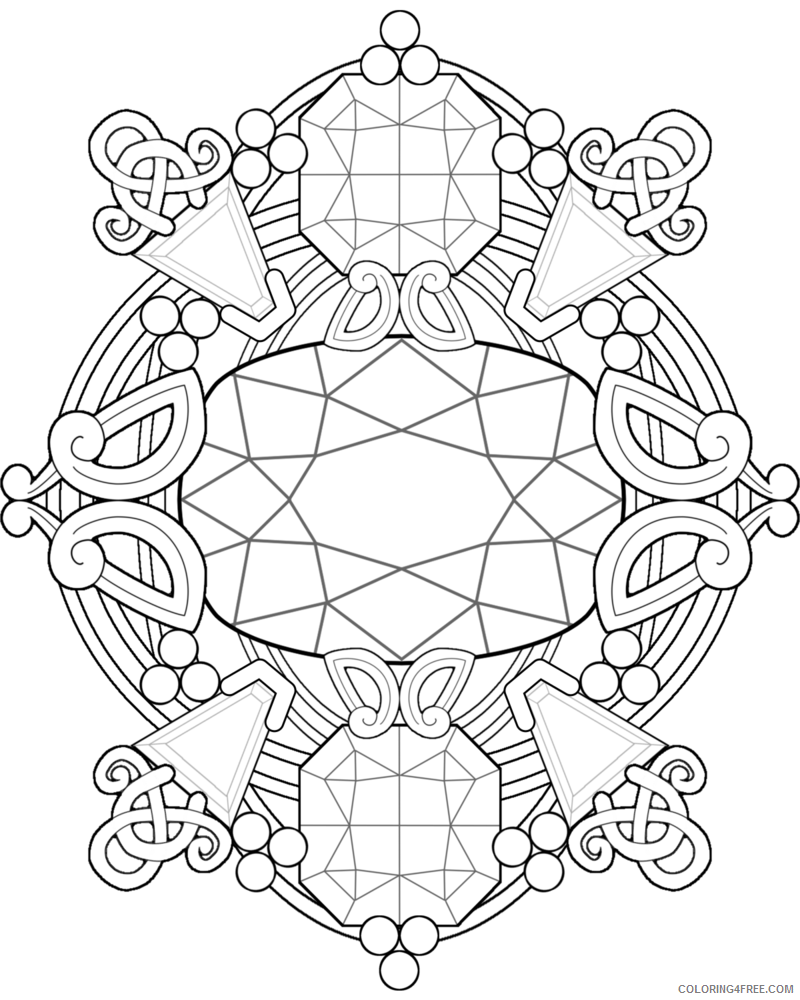 Adult Coloring Pages adult sheets Printable 2020 006 Coloring4free