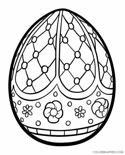 Adult Easter Coloring Pages Print Easter for Adults Printable 2020 260 Coloring4free