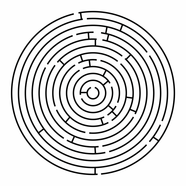 Adult Maze Coloring Pages Printable Mazes for Adults Printable 2020 424 Coloring4free