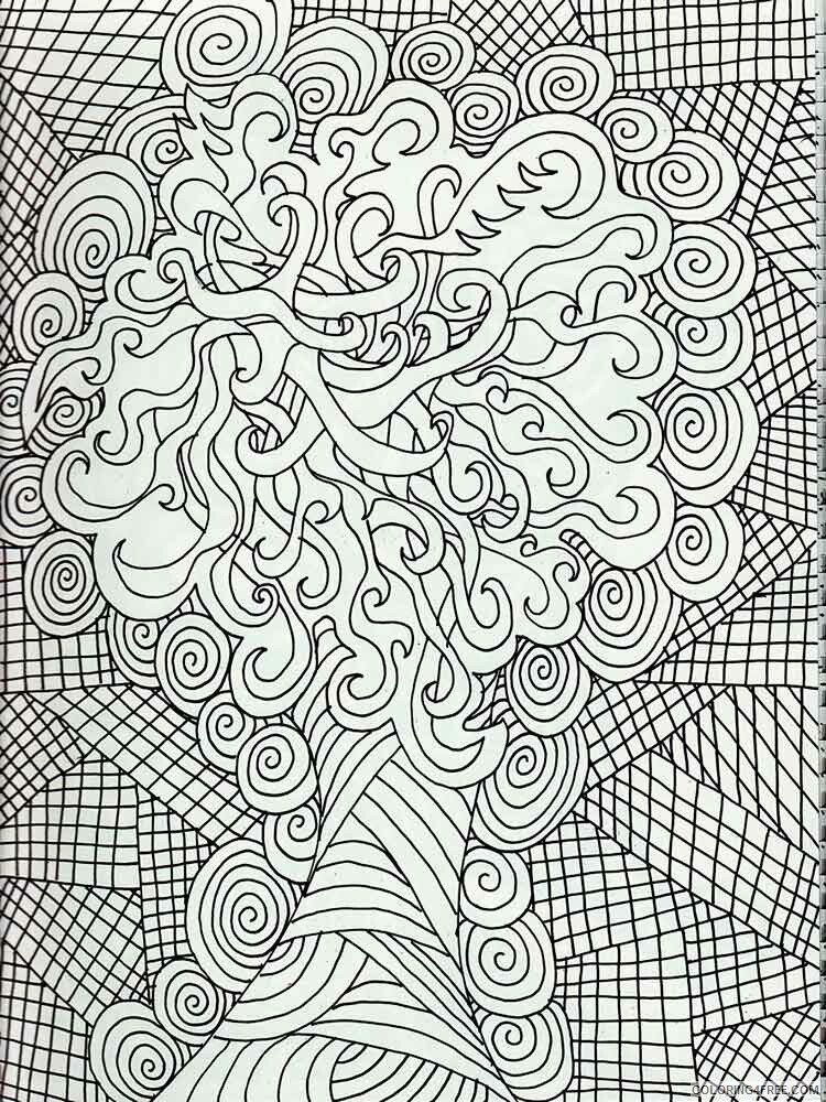 Adult Tree Coloring Pages adult tree 9 Printable 2020 501 Coloring4free
