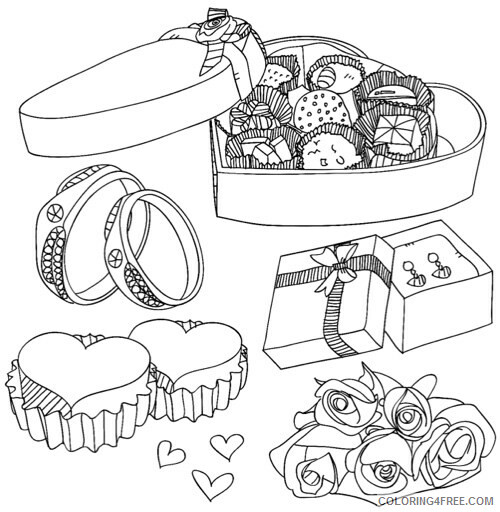 Adult Valentines Day Coloring Pages Gifts for Adults Printable 2020 513 Coloring4free