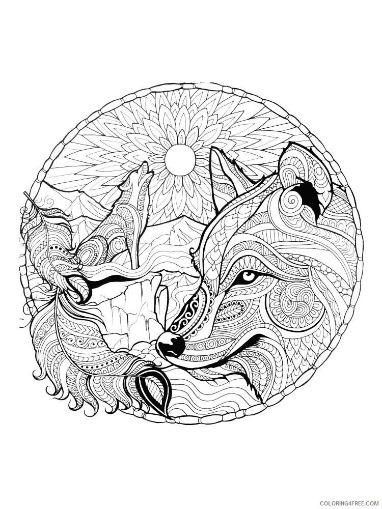 New Coloring Pages: Anime Angel Wolf Coloring Pages - Wolf Girl