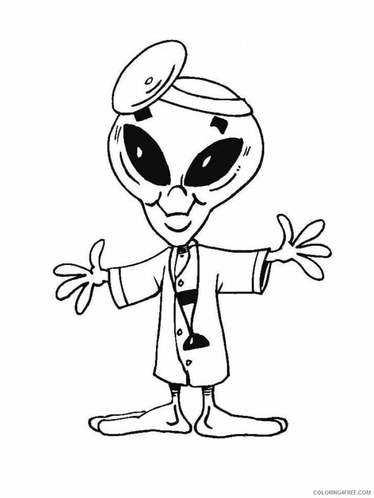 Aliens Coloring Pages for boys aliens 7 Printable 2020 0014 Coloring4free