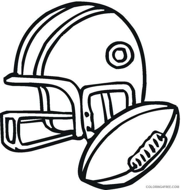 American Football Coloring Pages for boys Printable 2020 0018 Coloring4free