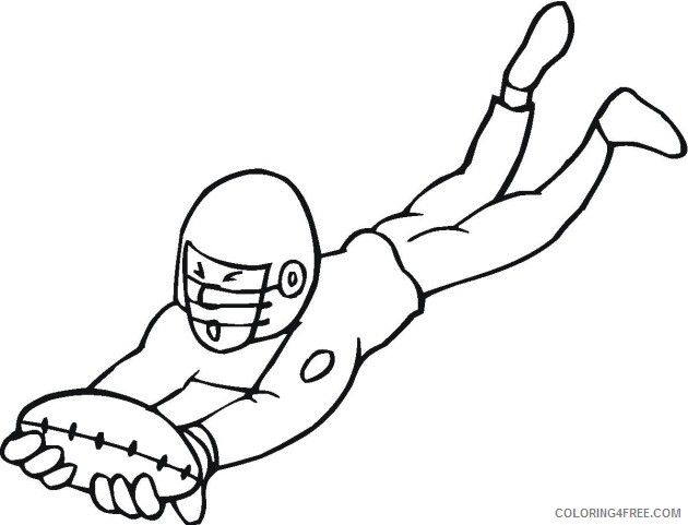American Football Coloring Pages for boys Printable 2020 0019 Coloring4free