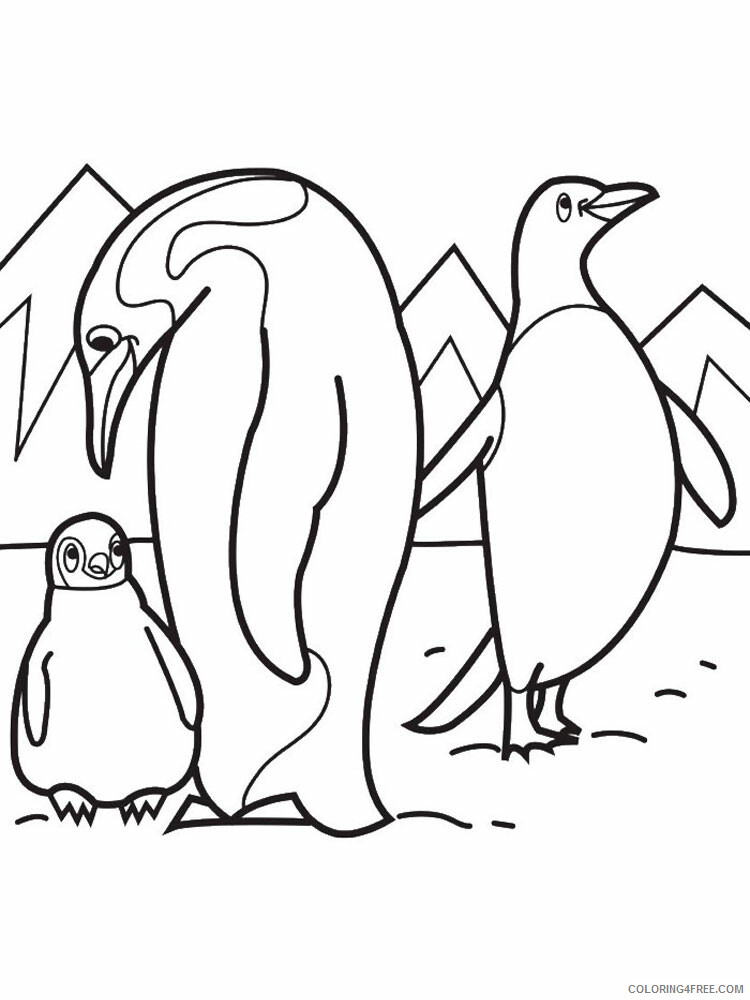 Antarctica Coloring Pages Countries of the World Educational Printable 2020 379 Coloring4free