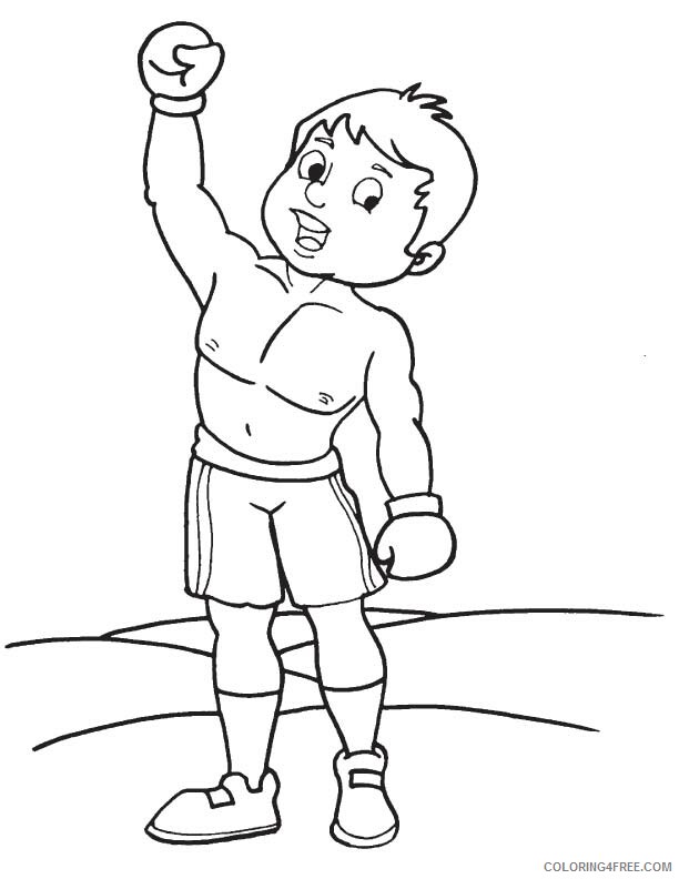 Boxing Coloring Pages for boys 1556065715_boxing 8 Printable 2020 0036 Coloring4free