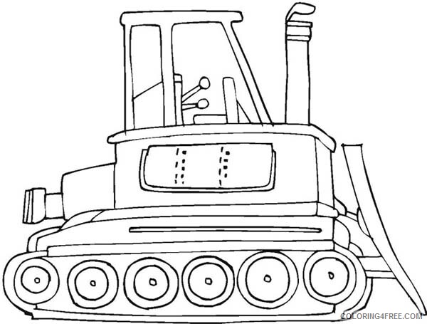 Bulldozer Coloring Pages for boys Bulldozer for Kids Printable 2020 0050 Coloring4free