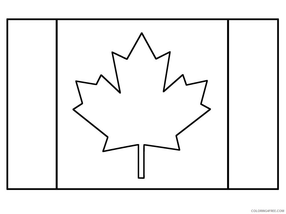 Canada Coloring Pages Countries of the World Educational Printable 2020 402 Coloring4free