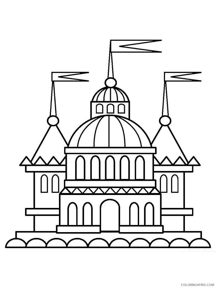 Castle Coloring Pages for boys castle 20 Printable 2020 0084 Coloring4free