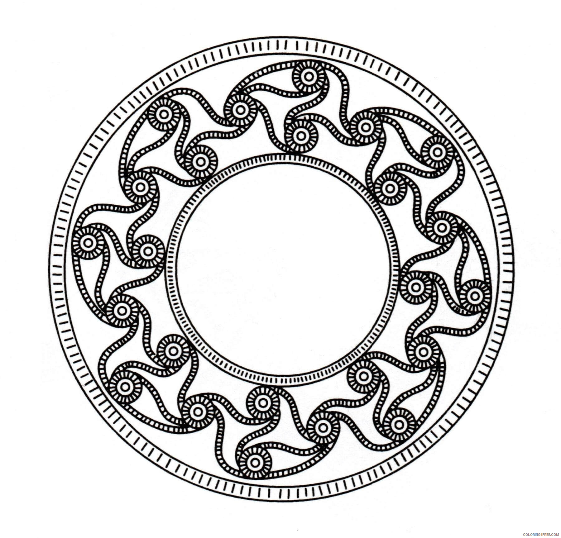 Celtic Coloring Pages Adult Celtic Art Symbol Printable 2020 156 Coloring4free