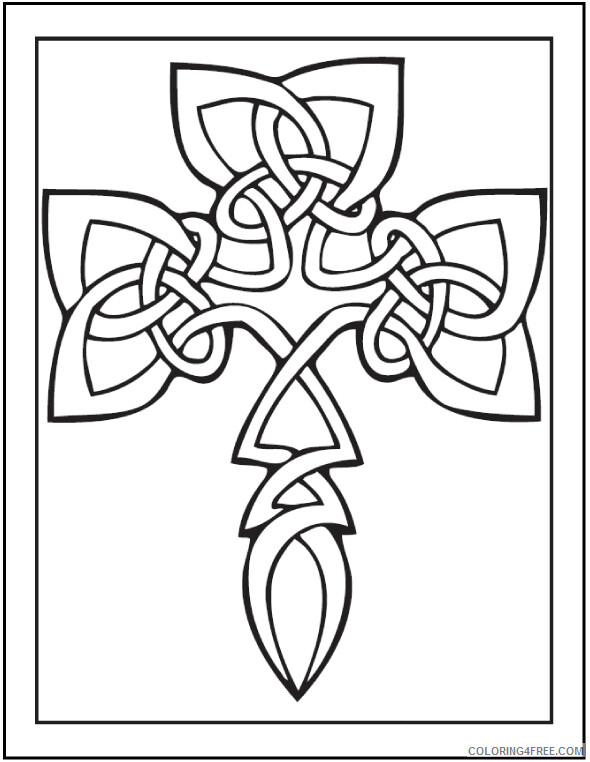 Celtic Coloring Pages Adult Celtic Art Symbol to Printable 2020 157 Coloring4free