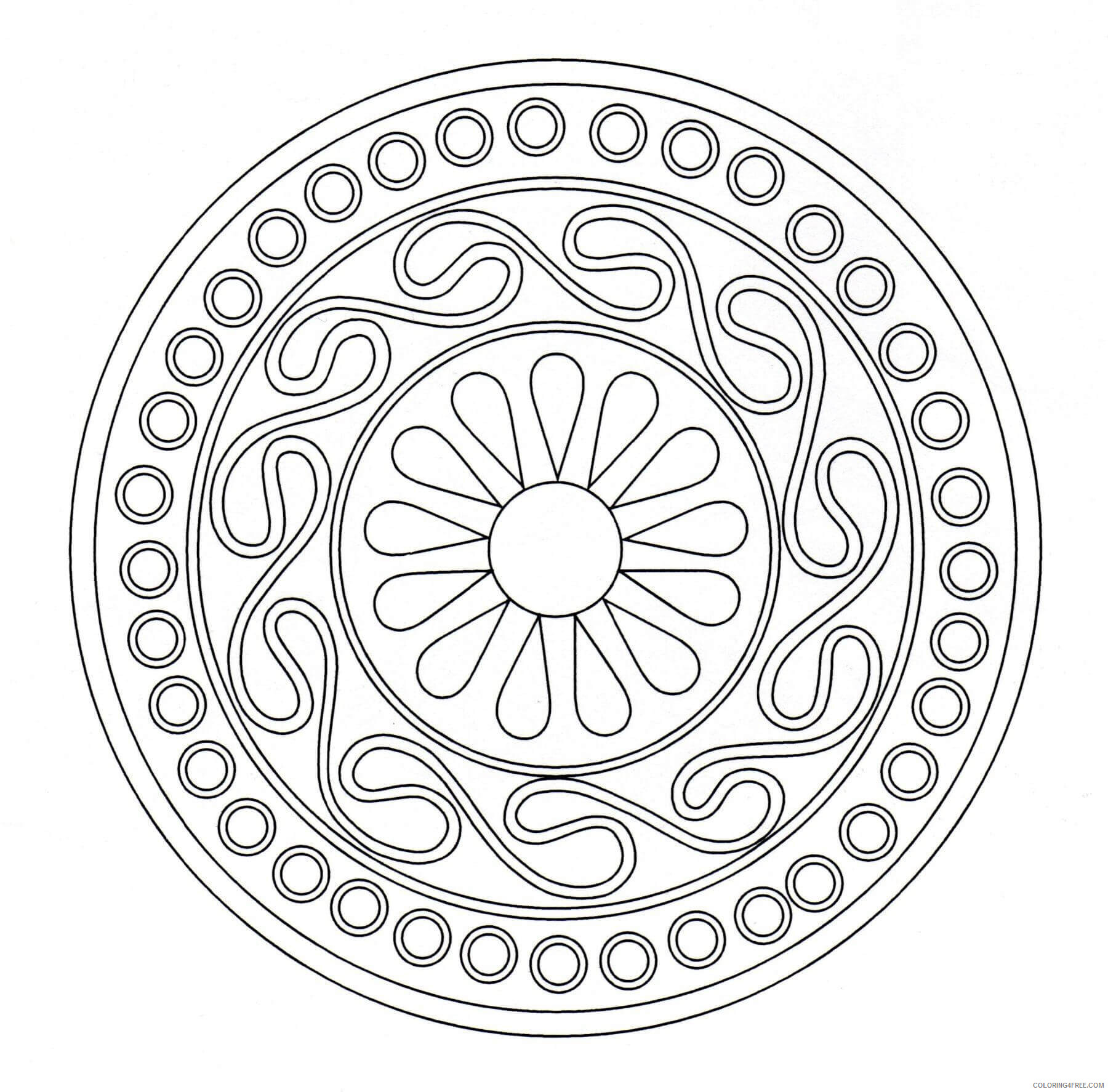 Celtic Coloring Pages Adult Celtic Printable 2020 158 Coloring4free