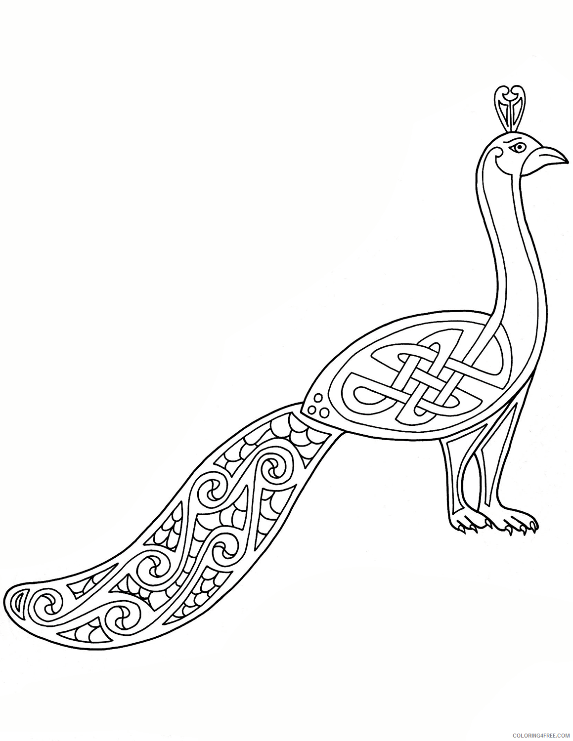 Celtic Coloring Pages Adult Color Celtic Art Free Printable 2020 161 Coloring4free