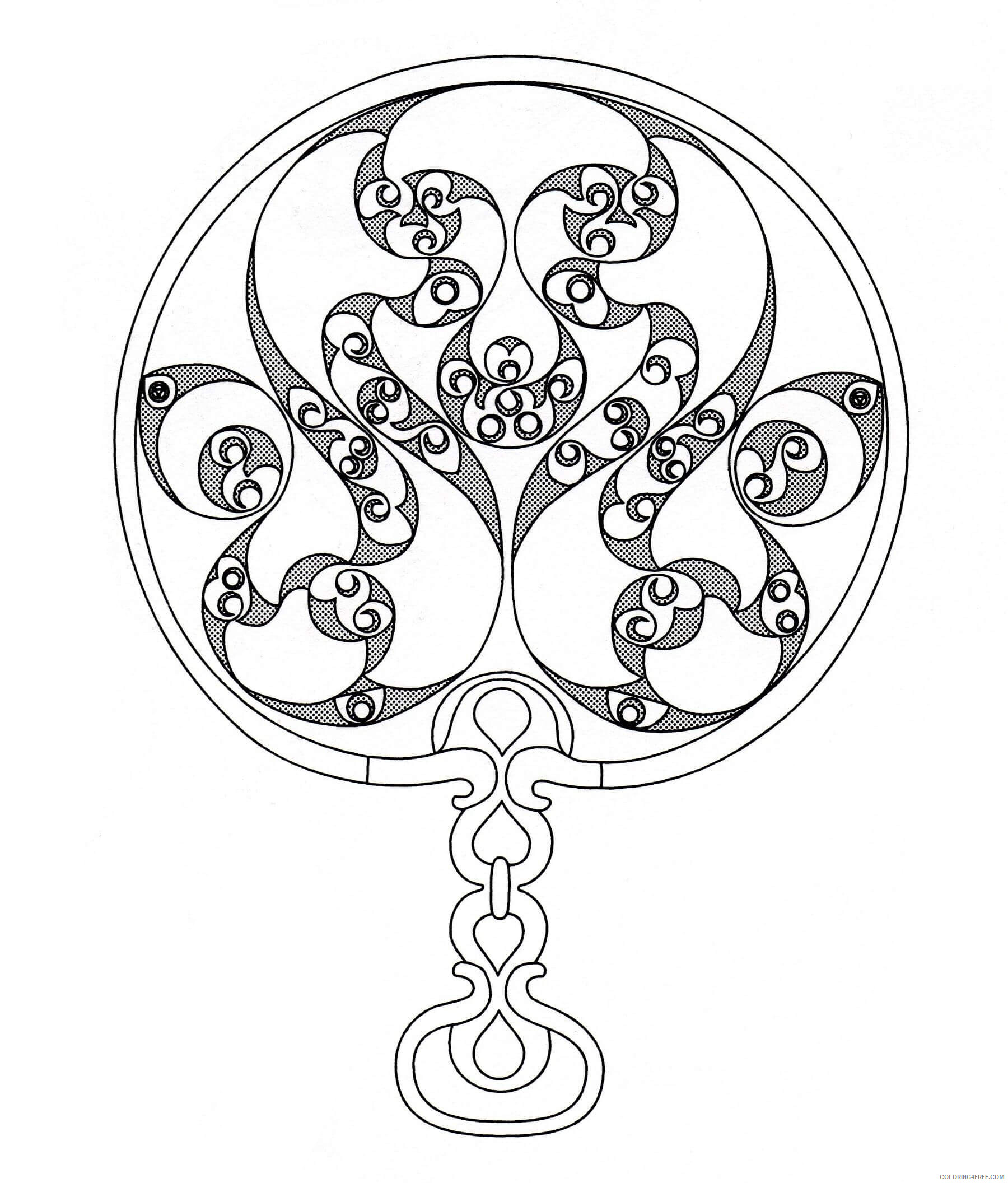 Celtic Coloring Pages Adult Print Celtic Printable 2020 166 Coloring4free
