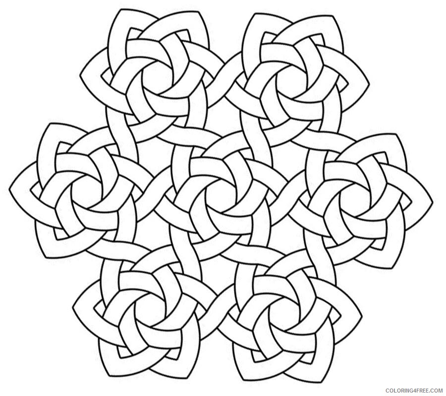 Celtic Coloring Pages Adult Printable Celtic Printable 2020 164 Coloring4free