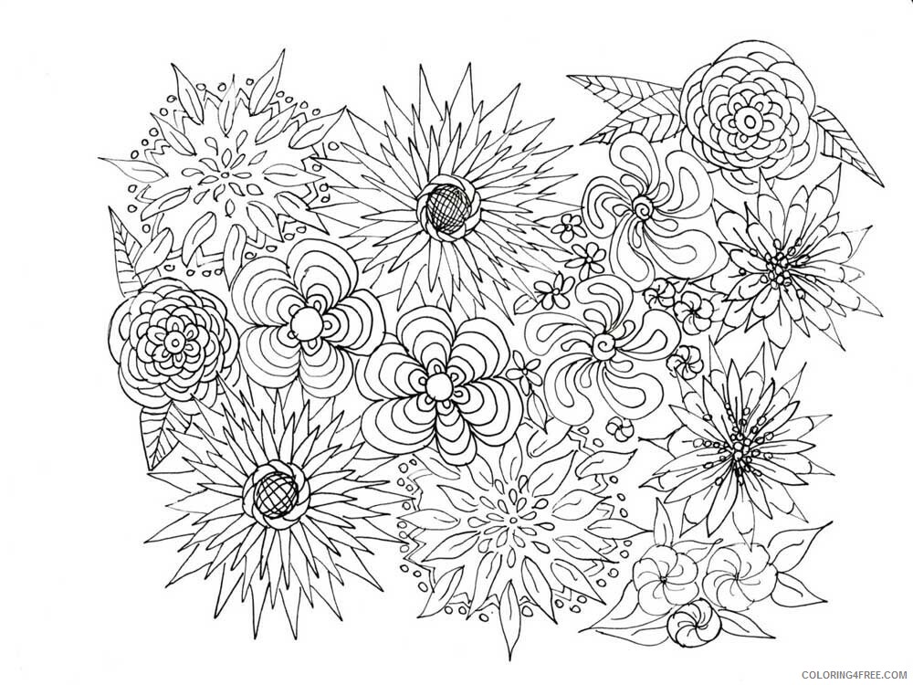 Complex Coloring Pages Adult complex for teens and adults 19 Printable 2020 211 Coloring4free