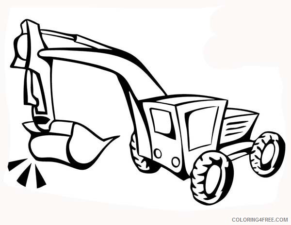Construction Coloring Pages for boys How to Draw Construction Equipment 020 0127 Coloring4free