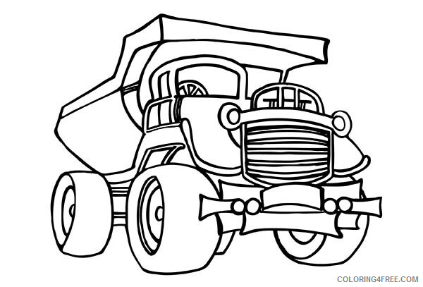 Construction Coloring Pages for boys Picture of Construction Truck Print 2020 0129 Coloring4free