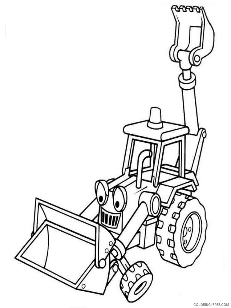 Construction Vehicles Coloring Pages for boys Printable 2020 0147 Coloring4free