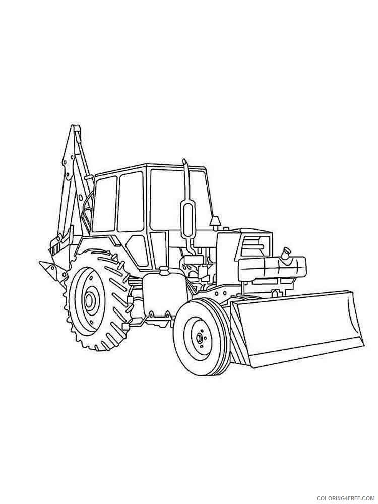 Construction Vehicles Coloring Pages for boys Printable 2020 0149 Coloring4free