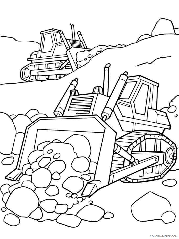 Construction Vehicles Coloring Pages for boys Printable 2020 0150 Coloring4free